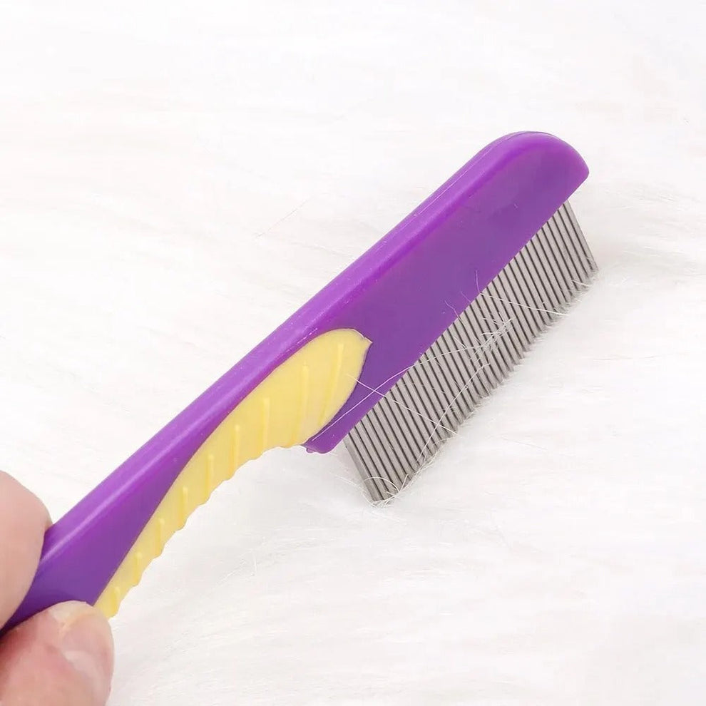 Anti-Lice Stainless Steel Comb with Metal Teeth