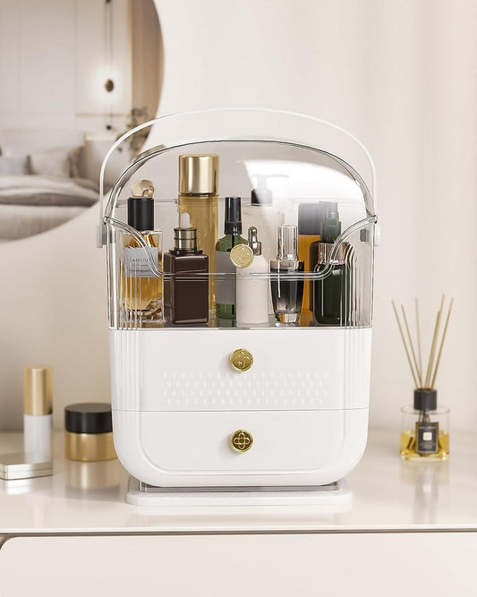 Portable 2 Drawer Premium Makeup Organizer